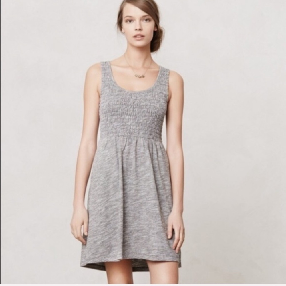 Anthropologie Saturday Sunday Smocked Tank Dress
